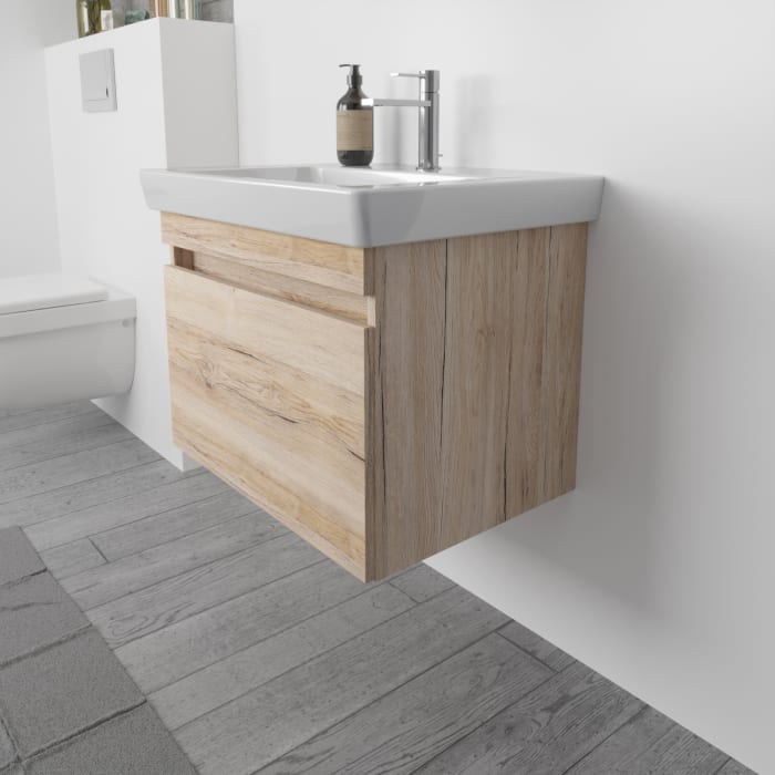 Lodge Waschtischunterschrank 54 cm mit 1 Auszug für Waschtisch Villeroy & Boch Subway 2.0