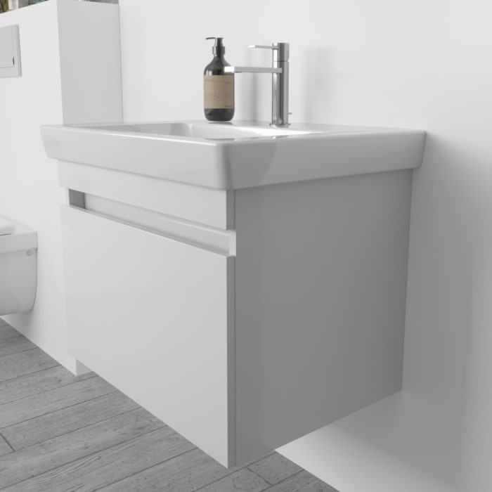Lodge Waschtischunterschrank 60 cm mit 1 Auszug für Waschtisch Villeroy & Boch Subway 2.0