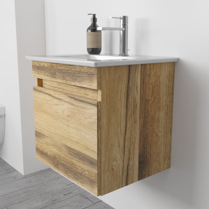 Lodge Waschtischunterschrank 46,5 cm mit 1 Auszug für Waschtisch Villeroy & Boch Venticello