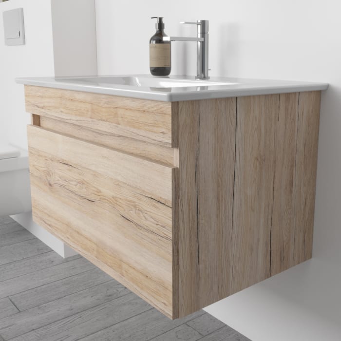 Lodge Waschtischunterschrank 76 cm mit 1 Auszug für Waschtisch Villeroy & Boch Venticello