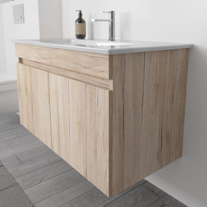 Lodge Waschtischunterschrank 96 cm mit 2 Türen für Waschtisch Villeroy & Boch Venticello