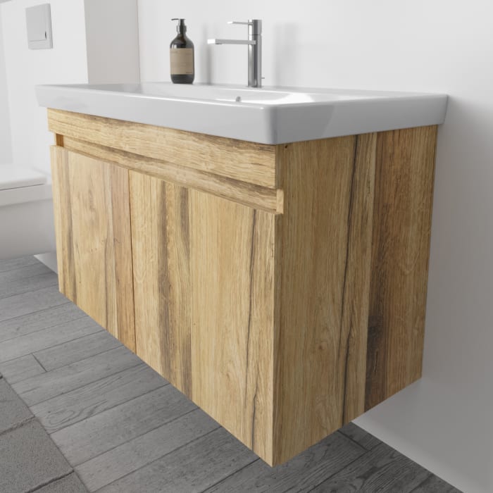 Lodge Waschtischunterschrank 96,5 cm mit 2 Türen für Waschtisch Villeroy & Boch Avento