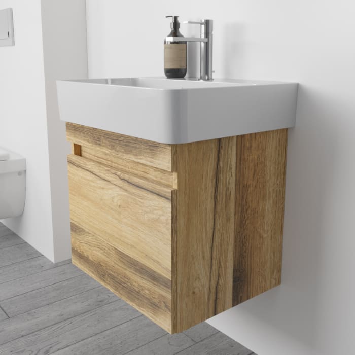 Lodge Waschtischunterschrank 50 cm mit 1 Auszug für Waschtisch LAUFEN Val