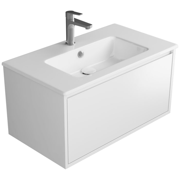 Loft Waschtisch mit Unterschrank 80 cm, 1 Auszug