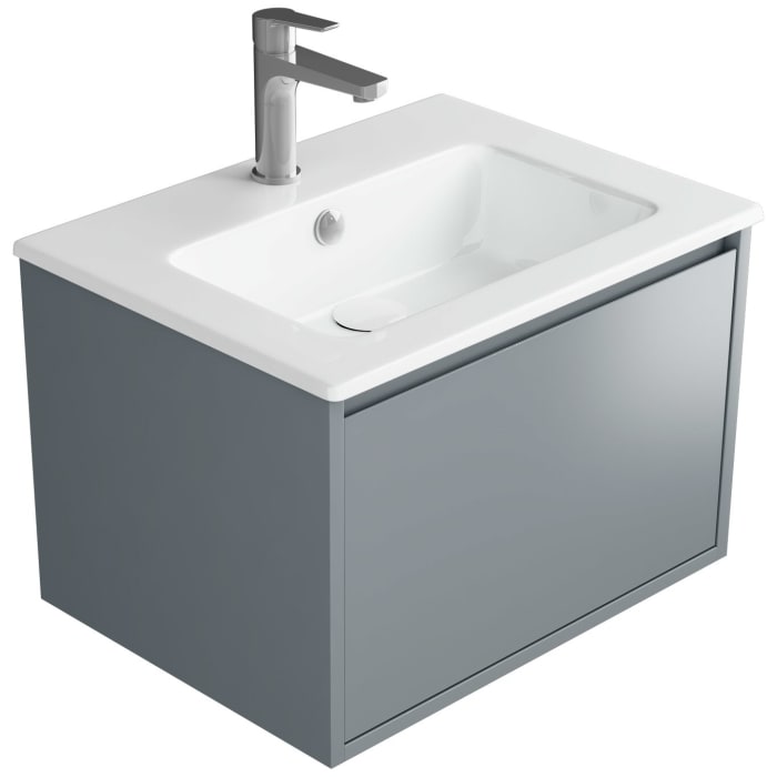 Loft Waschtisch mit Unterschrank 60 cm, 1 Auszug