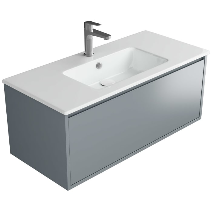 Loft Waschtisch mit Unterschrank 100 cm, 1 Auszug