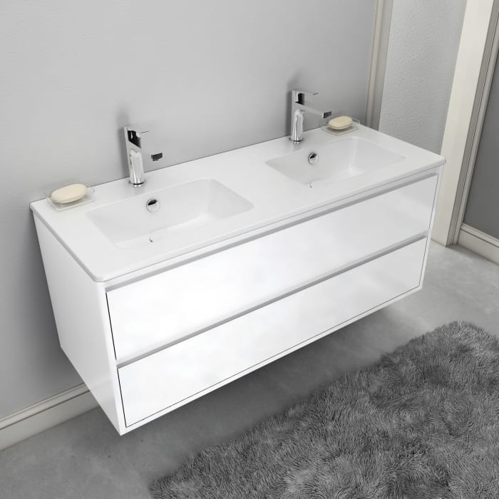 Loft Waschtisch mit Unterschrank 120 cm, 2 Auszüge