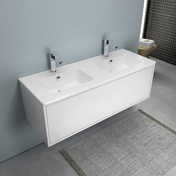 Loft Waschtisch mit Unterschrank 120 cm, 1 Auszug