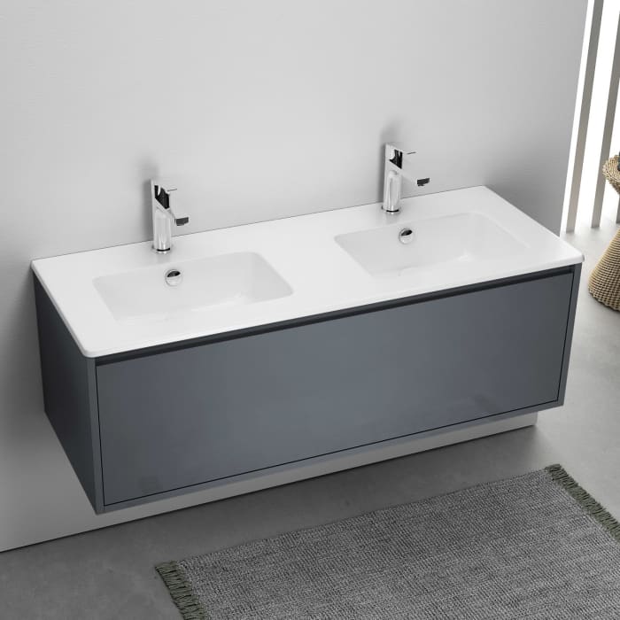 Loft Waschtisch mit Unterschrank 120 cm, 1 Auszug