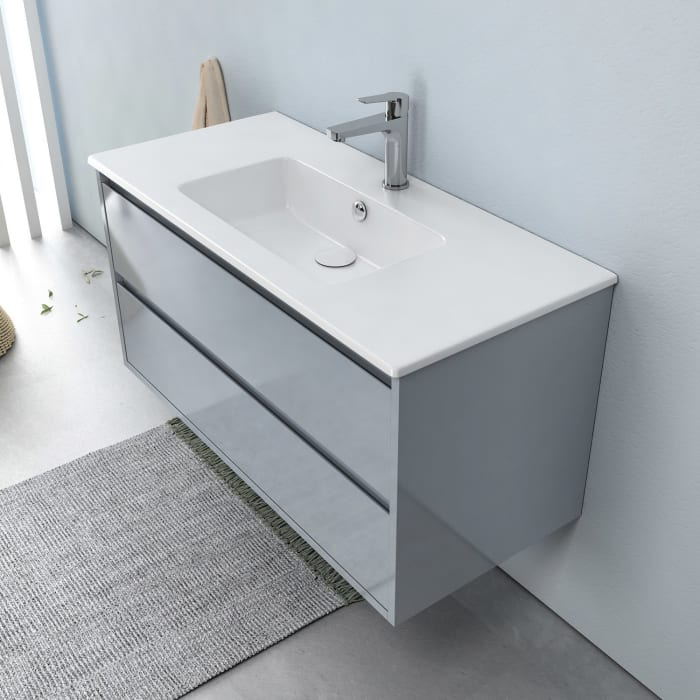 Loft Waschtisch mit Unterschrank 100 cm, 2 Auszüge