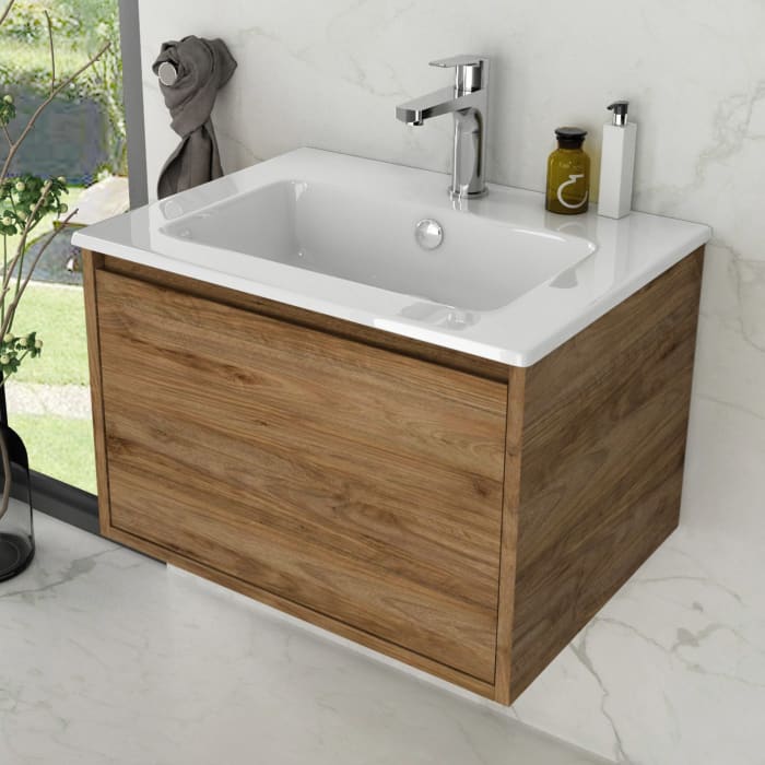 Loft Waschtisch mit Unterschrank 60 cm, 1 Auszug