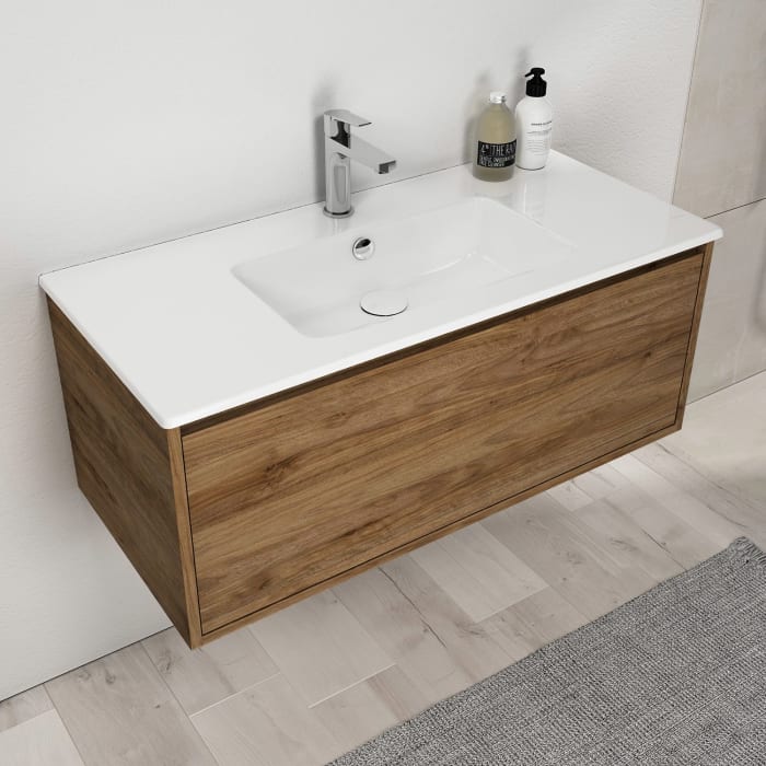 Loft Waschtisch mit Unterschrank 100 cm, 1 Auszug