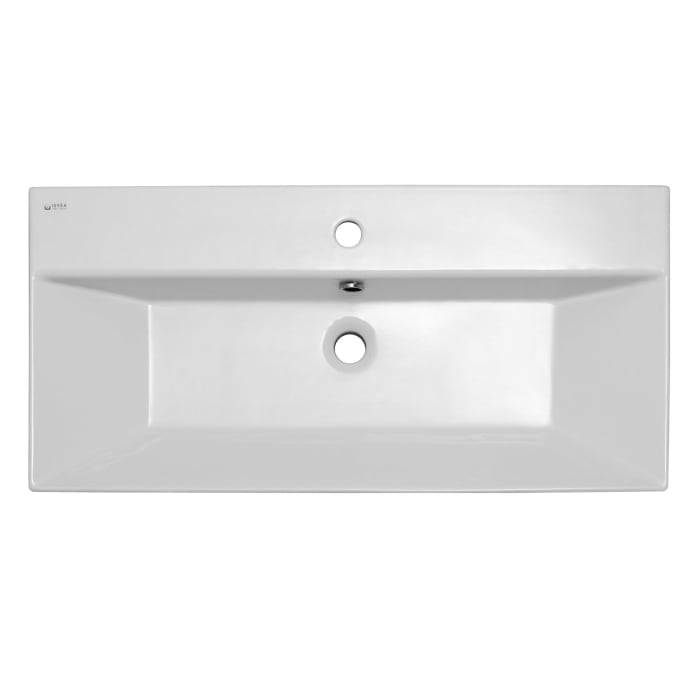 Pure 2.0 Waschtisch mit Unterschrank 90 cm mit 2 Auszügen