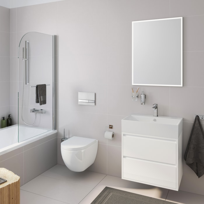 Pure 2.0 Waschtisch mit Unterschrank 60 cm mit 2 Auszügen