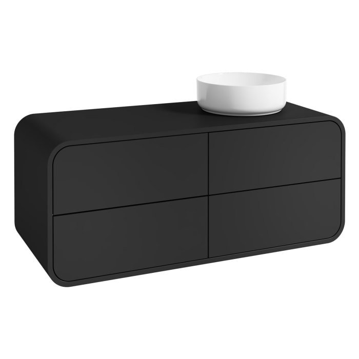 Pure Arc Waschtischunterschrank 120 cm, Waschtisch rechts