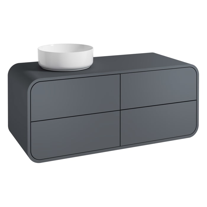 Pure Arc Waschtischunterschrank 120 cm, Waschtisch links