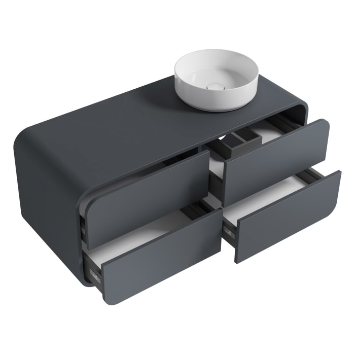 Pure Arc Waschtischunterschrank 120 cm, Waschtisch rechts