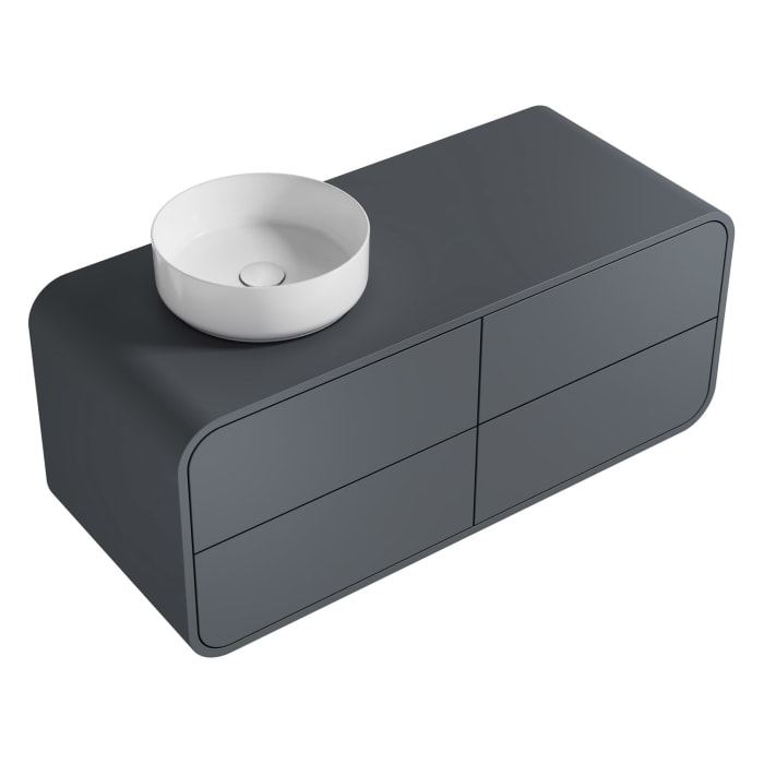 Pure Arc Waschtischunterschrank 120 cm, Waschtisch links