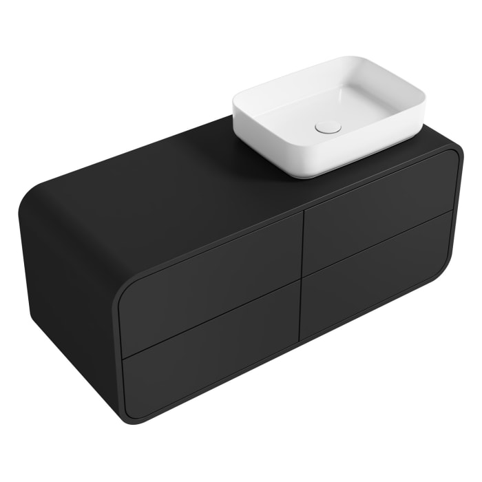 Pure Arc Waschtischunterschrank 120 cm, Waschtisch rechts