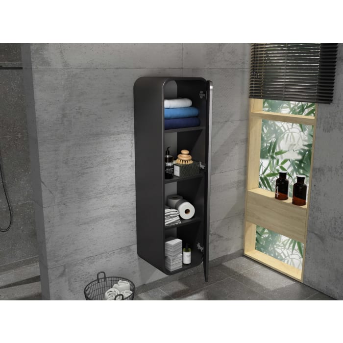 Pure Arc Hochschrank, Türanschlag rechts