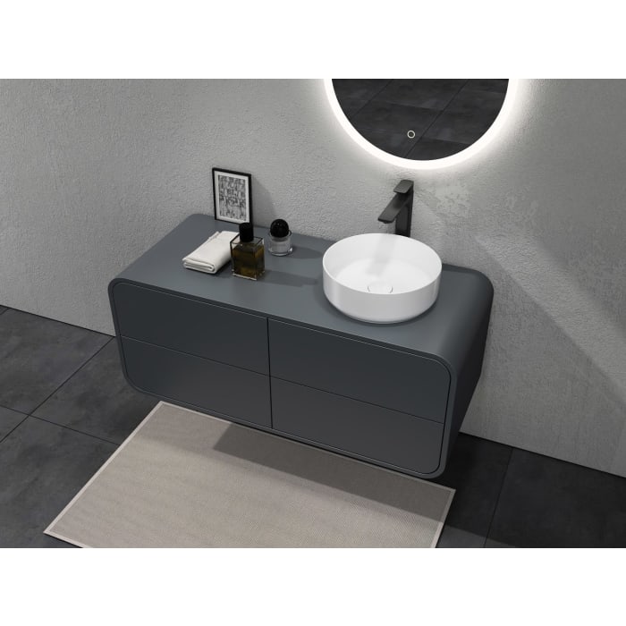 Pure Arc Waschtischunterschrank 120 cm, Waschtisch rechts