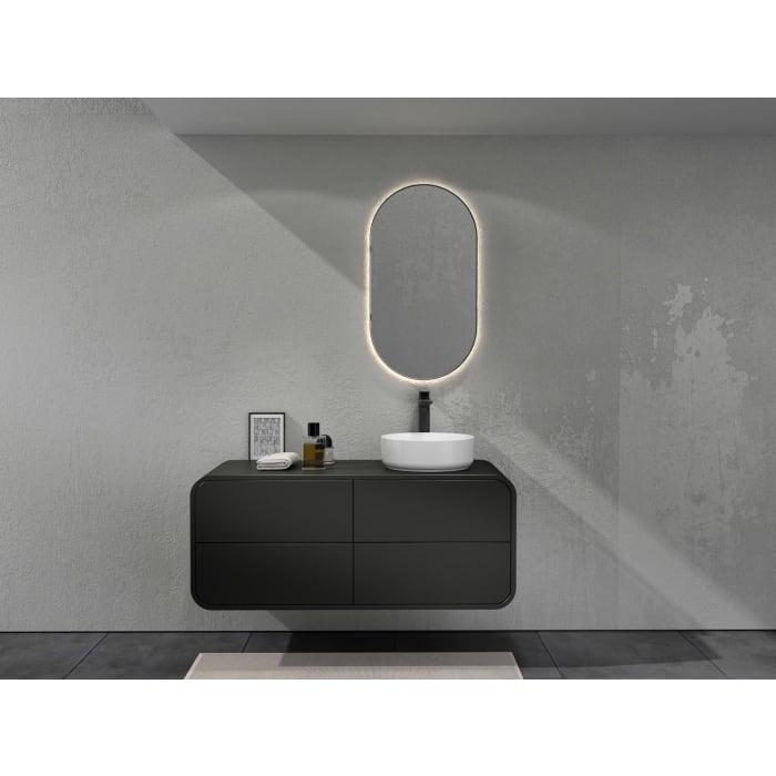 Pure Arc Waschtischunterschrank 120 cm, Waschtisch rechts