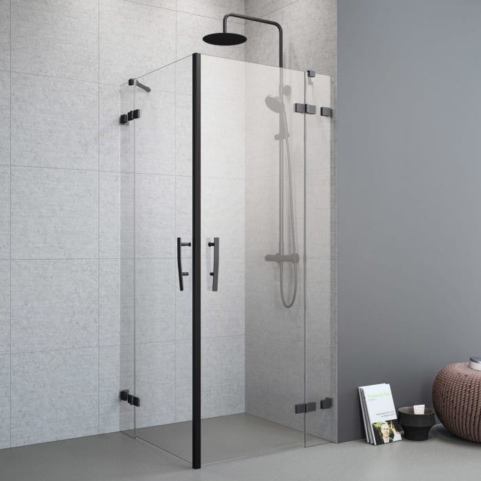 Planplus Pure Eckeinstieg 80 x 90 x 200 cm