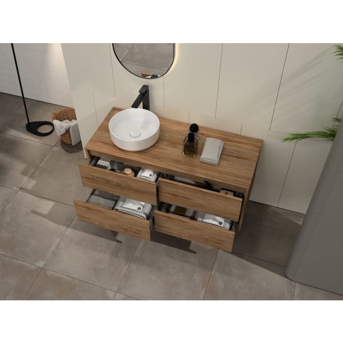 Art Waschtischkonsole 120 cm mit 4 Auszügen