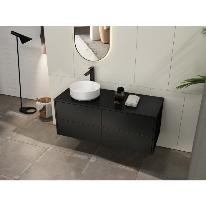 Art Waschtischkonsole 120 cm mit 4 Auszügen