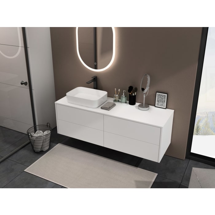 Art Waschtischkonsole 150 cm mit 4 Auszügen