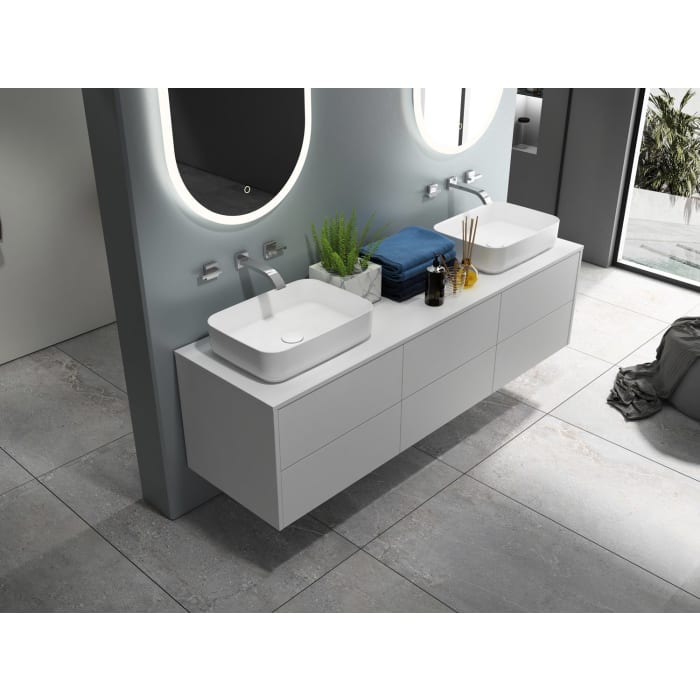 Art Waschtischkonsole 180 cm mit 6 Auszügen