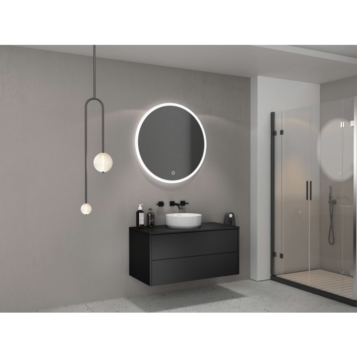 Art Waschtischkonsole 100 cm mit 2 Auszügen