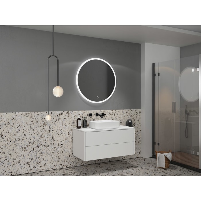 Art Waschtischkonsole 100 cm mit 2 Auszügen