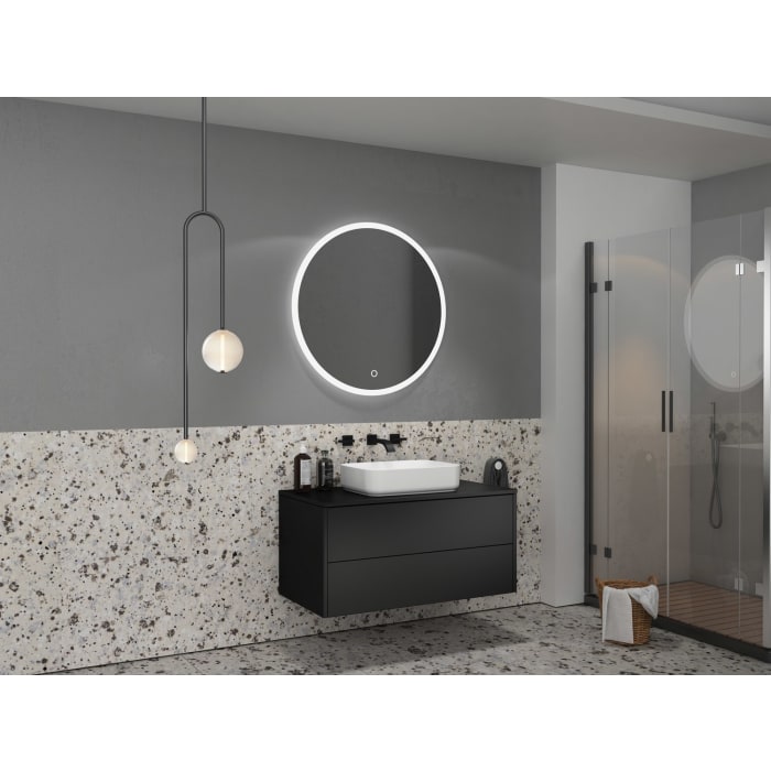 Art Waschtischkonsole 100 cm mit 2 Auszügen