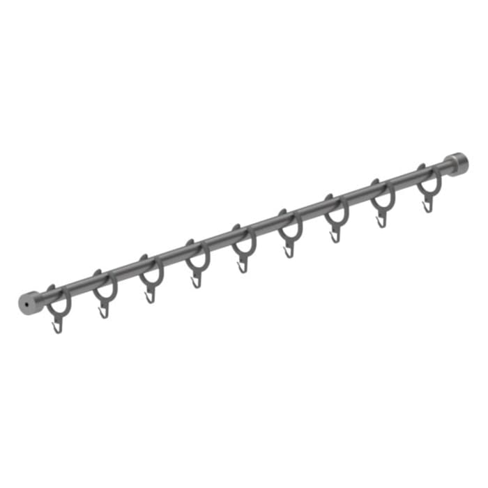 Silver Age System Duschvorhangstange 50 - 100 cm