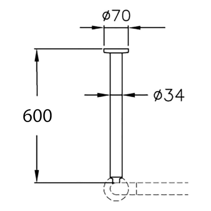 Silver Age System Abhängung 60 cm