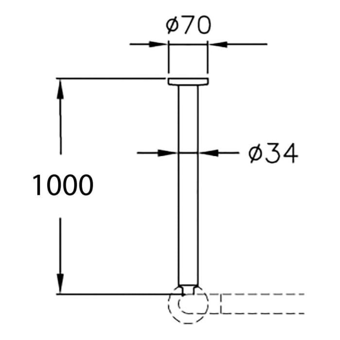 Silver Age System Abhängung 100 cm