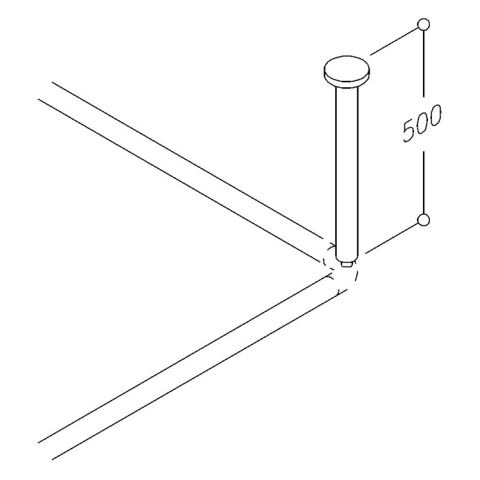 Silver Age System Abhängung 50 cm