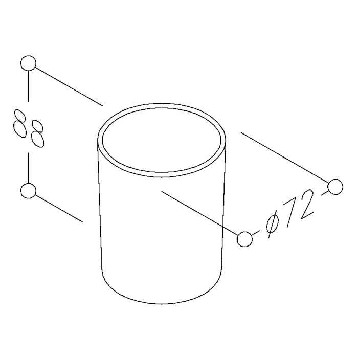 Silver Age System Zahnputzbecher