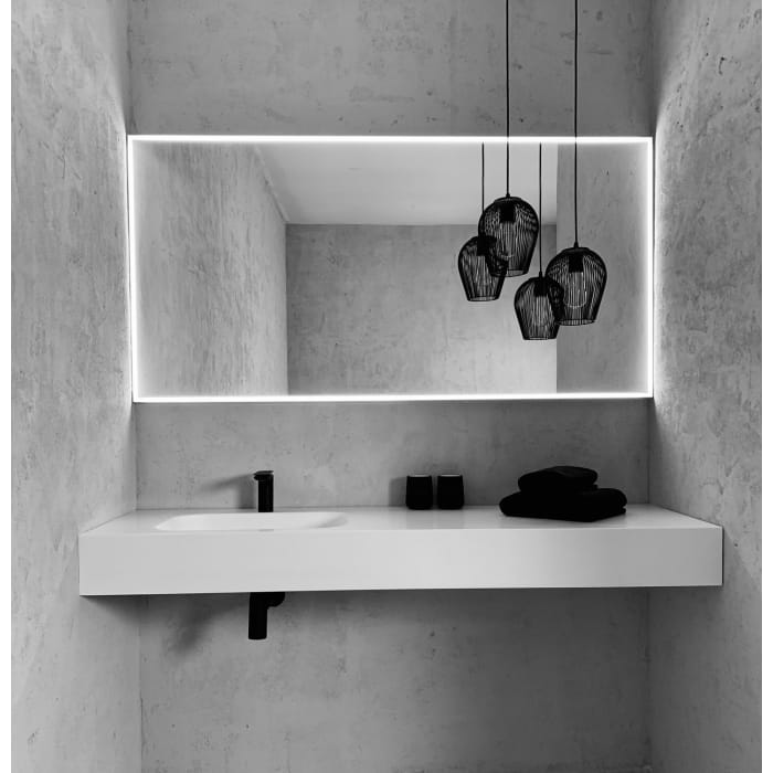 Megabad Profi Collection Pineto LED-Badspiegel 150 x 80 cm