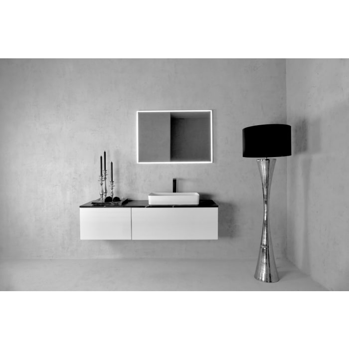 Megabad Profi Collection Pineto LED Badspiegel in der Größe 160 x 80 cm