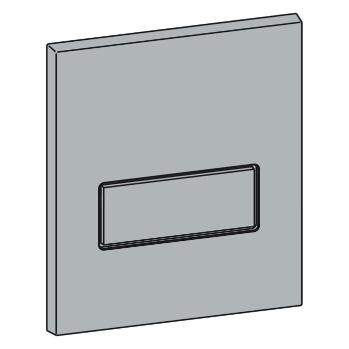 MEPA Orbit Frontplatte Urinal-Druckspüler