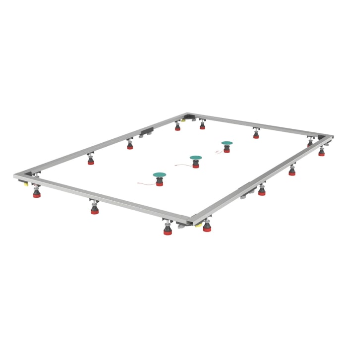 MEPA Montagerahmen SF Rechteck Mineralgussduschwannen 120/180