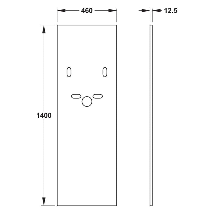 MEPA nextVIT Gipsfaserplatte Waschtisch