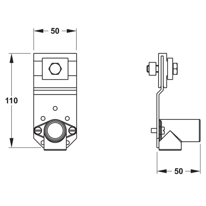 MEPA nextVIT Wasseranschluss Montage frontal