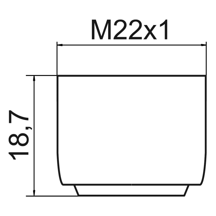 Neoperl CASCADE SLC Strahlregler, M22x1