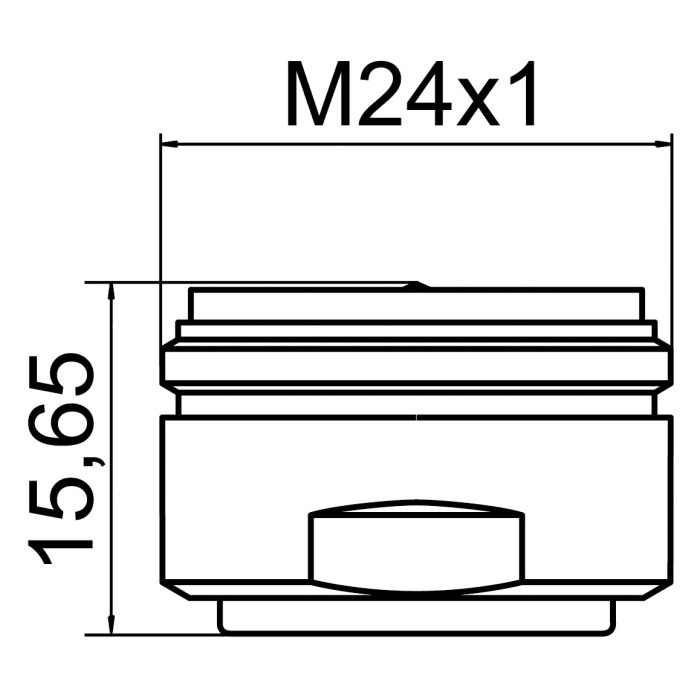 Neoperl CASCADE SLC Strahlregler, M24x1