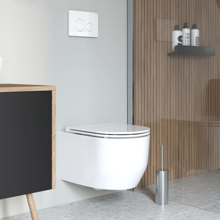 OLTENS Gulfoss Toilettenbürstengarnitur bodenstehend