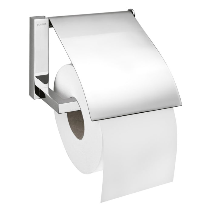 OLTENS Tved Toilettenpapierhalter starr mit Deckel