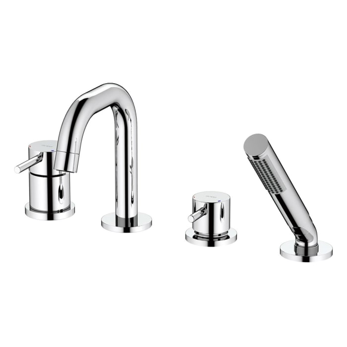 OLTENS Molle 4-Loch Wannen- und Duscharmatur